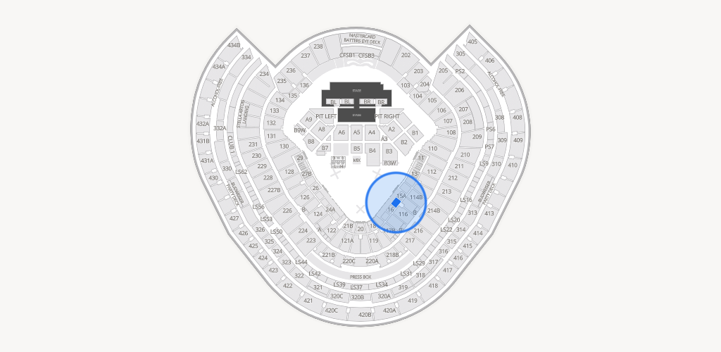 Yankee Stadium Seating Chart