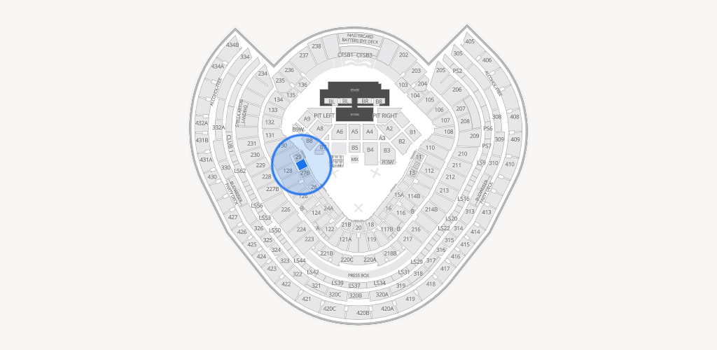 Yankee Stadium Seating Chart