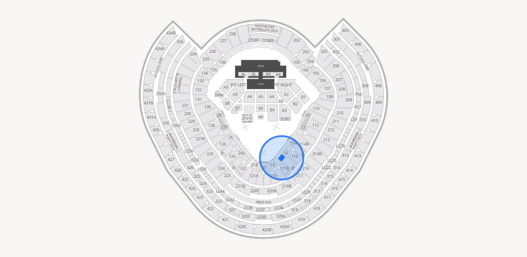 Yankee Stadium Seating Chart