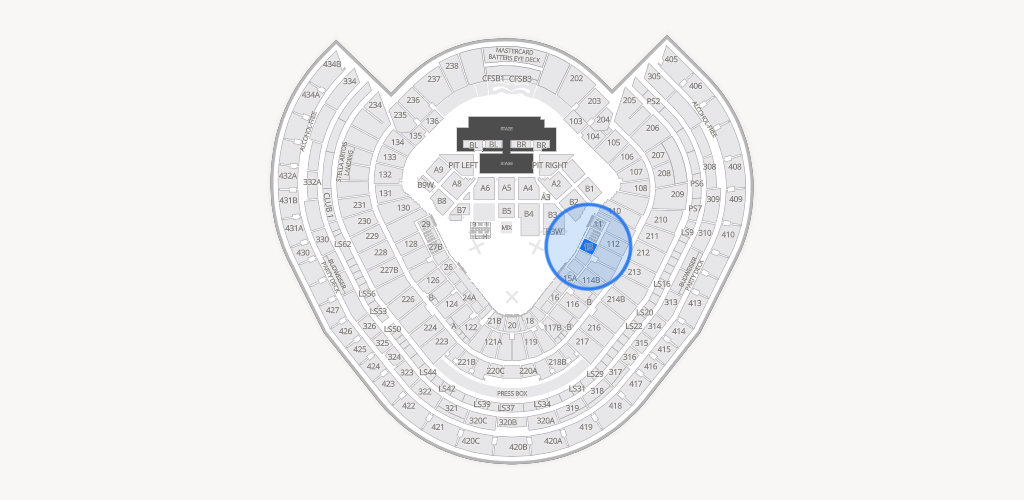 Yankee Stadium Seating Chart