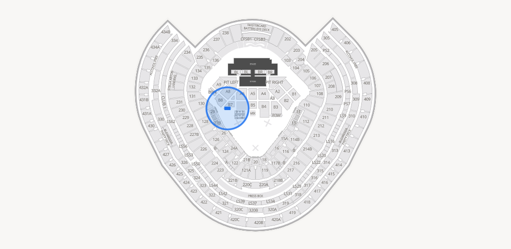 Yankee Stadium Seating Chart