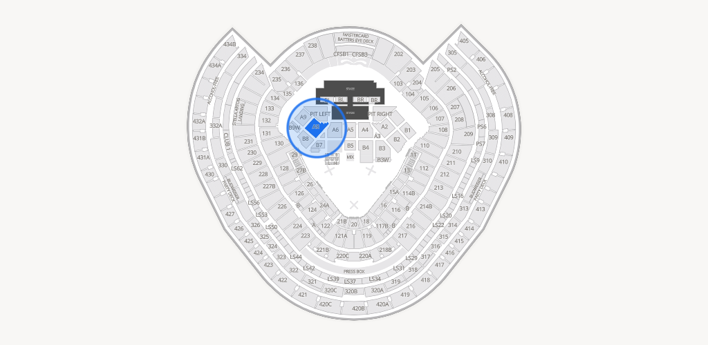 Yankee Stadium Seating Chart