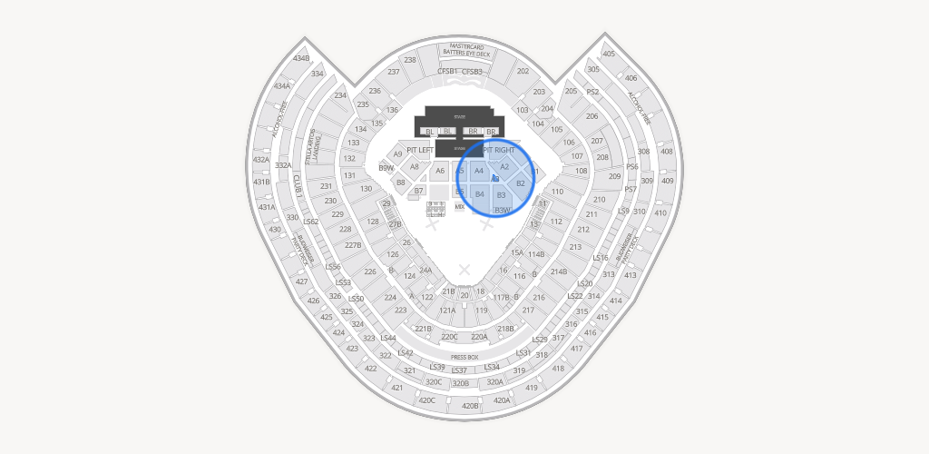 Yankee Stadium Seating Chart