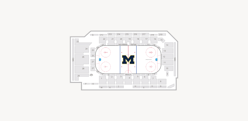 Yost Arena Seating Chart