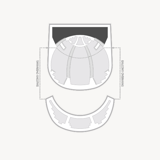 Zellerbach Theatre seating chart